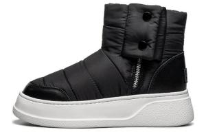 AU&MU Зимние ботинки женские черные