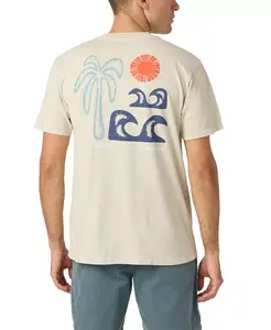 Мужская футболка с коротким рукавом Scenic O'Neill, коричневый