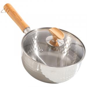 Набор кастрюль из нержавеющей стали 304 KAWASIMAYA, 316L Thickened 22cm with Lid[Thickened 5-Layer Steel, Health 0 Coated]