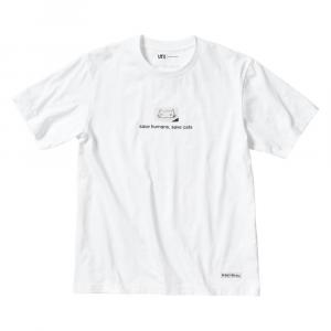 Футболка Uniqlo UT Peace For All (Haruki Murakami), белый