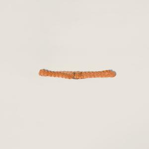 Кожаный ремень MIU MIU, коричневый