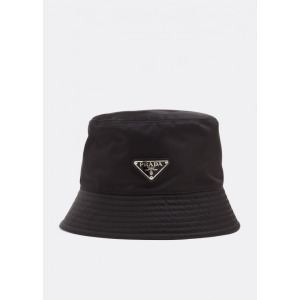 Шляпа PRADA Re-Nylon bucket hat, черный