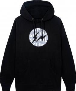 Худи Anti Social Social Club x Fragment Called Interference Hoodie 'Black', черный