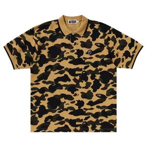 Поло BAPE 1st Camo One Point Polo 'Yellow'