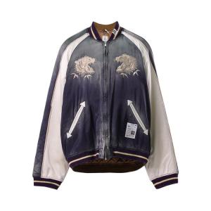 Куртка Maison Mihara Yasuhiro Souvenir Jacket Purple, фиолетовый