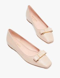 Женские балетки Bowdie в бледном веллуме Kate Spade, Pale Vellum