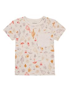 Футболка Noppies, бежевый