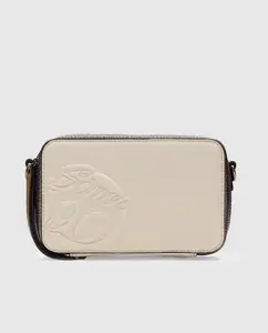 Женская сумка через плечо с регулируемым ремнем Hispanitas, бежевый/коричневый