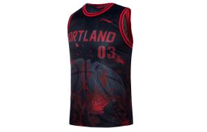 LINING Спортивная баскетбольная коллекция баскетбольная майка мужские New Standard Black