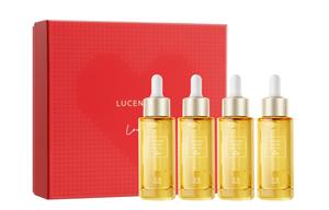 Сыворотка с гексапептидами для уменьшения морщин, осветления, подтяжки, увлажнения и гидратации, 30 мл/флакон LUCENBASE, 30ml*4 bottles