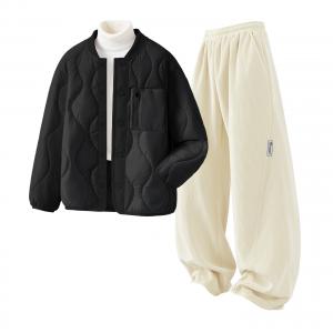 Детская повседневная спортивная одежда Disney, Solid Color Black+Di H Square Hook-And-Loop K Ecru