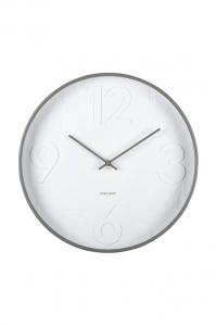Настенные часы Аюно Karlsson, серый