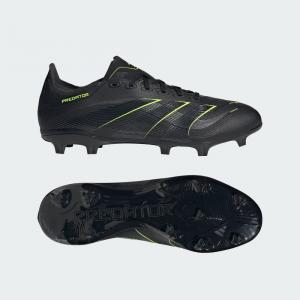 Бутсы Adidas Predator League Firm/Multi-Ground Cleats, цвет Core Black/Carbon/Lucid Lemon