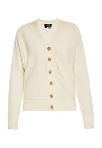 Вязаный кардиган DreiMaster Klassik Iparo, кремовый/темно-бежевый