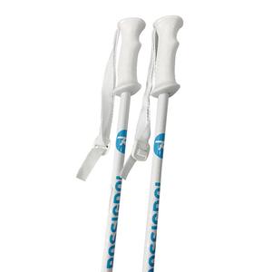 Rossignol Женские снегоступы HKDA с двойными палками, профессиональные лыжные палки, White, 110cm