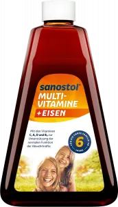 Мультивитамины плюс железо 460мл Sanostol