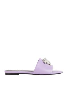 Сандалии Versace, лиловый