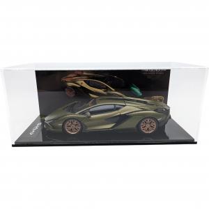 Lamborghini Supercar Luxury Car Series Lamborghini Sian FKP 37 сборная модель из сплава Bburago, зеленый