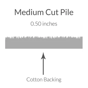 Ковер из натурального волокна сизаля Candlewood Safavieh, серый, 61x183 см