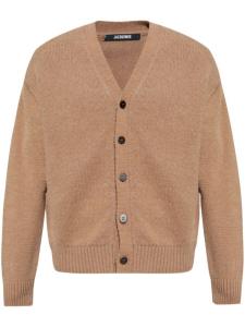 Жакмюс Жакмюс кардиган Jacquemus, коричневый