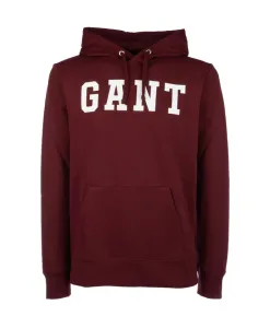Толстовка с капюшоном Gant, красный