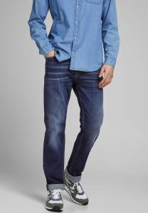 Джинсы прямого кроя Jack & Jones JJICLARK JJORIGINAL, цвет Blue Denim