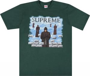 Футболка Supreme Levitation Tee 'Dark Green', зеленый