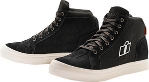 Мотоциклетные туфли Icon carga, Black/White