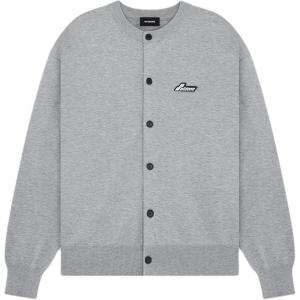 WE11DONE Трикотажный свитер светло-серый