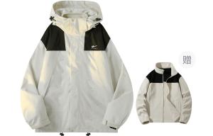 WARRIOR Куртка-ветровка унисекс, Ivory White 3-in-1