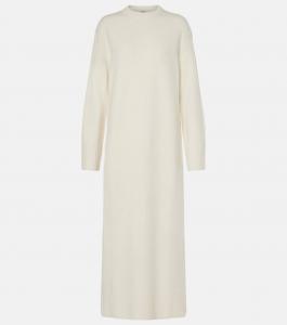 Платье-трапеция из смеси шерсти Ainsley Fforme, цвет natural