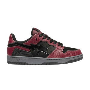 Кеды BAPE Wmns Sk8 Sta 'Black Red', черный