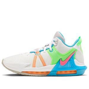 Кроссовки lebron witness 7 ep 'grey fog multi-color' Nike, голубой