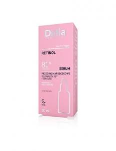 Сыворотка против морщин для лица, шеи и декольте на ночь 30мл Delia Cosmetics RETINOL
