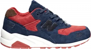 Лимитированные кроссовки New Balance 580 Undefeated x Colette x Lamjc, красный