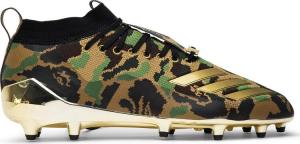 Бутсы Adidas A Bathing Ape x Adizero Cleat 'Green Camo', зеленый