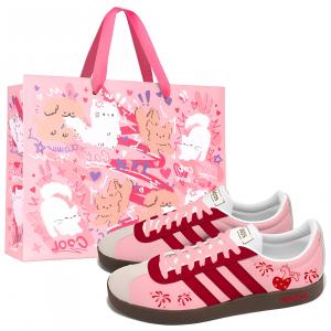 Vl Court Classic Happy Now, изготовлено компанией Bei Амортизация, износостойкость, легкие низкие кроссовки для скейтбординга Adidas, cherry красный