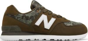 Кроссовки New Balance 574 'Paisley Camouflage', зеленый