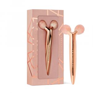 Crystallove Crystal Collection 3D-массажер для лифтинга лица с розовым кварцем, 1 шт.