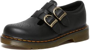 Dr. Martens Unisex-Child 8065 (Little Kid/Big Kid), Black Softy T