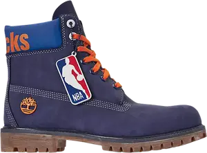 Ботинки мужские Timberland x NBA New York Knicks с принтом, синий