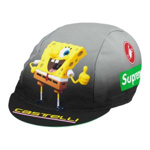Supreme Велосипедная кепка SpongeBob SquarePants Castelli, Black
