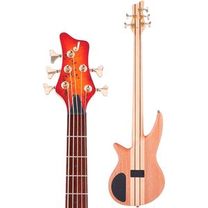 Jackson Pro Series Spectra Bass SB V Капы тополя Прозрачный вишневый взрыв