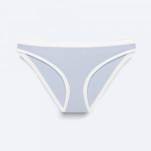 Трусы Syrn Rear View Mid Rise, голубой/белый