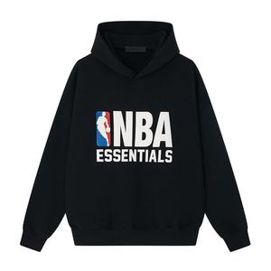 NBA FW25 спортивный худи свитшот мужской Fear Of God Essentials, черный