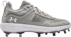 Бутсы Under Armour Wmns Glyde MT Grey White, серый