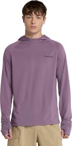 Футболка с длинным рукавом Timberland Mens Refreshing Touch с защитой от ультрафиолета, Vintage Violet