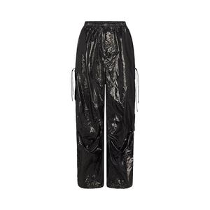 Брюки NikeSKIMS Shine Shiny Nylon Cargo Pant, Obsidian
