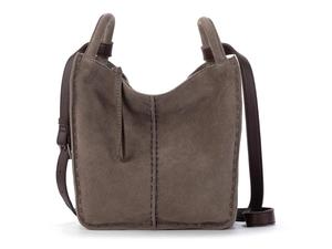Сумка кросс-боди The Sak Los Feliz Crossbody Bag, Mushroom Suede