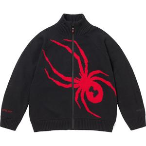 Свитер Spyder Windstopper с молнией Supreme, черный